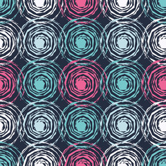 Fototapeta na wymiar Seamless vector background with abstract geometric pattern.