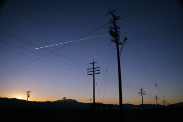 wires n plane trail