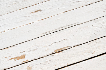 Grunge background of weathered painted wooden plank