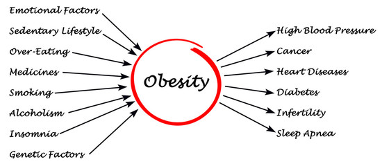 Obesity - Causes and Effects - obrazy, fototapety, plakaty