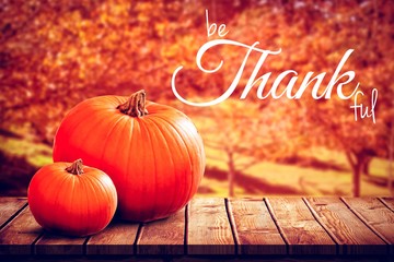 Digital image of happy thanksgiving day text greeting