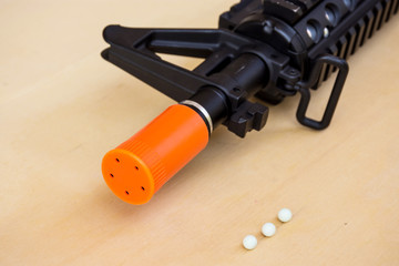 Close the air gun when not in use. To prevent damage that may occur.