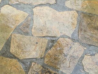 wet slab stone floor and wall backgraund