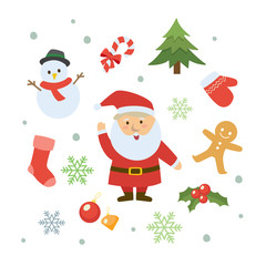 Christmas decorations set