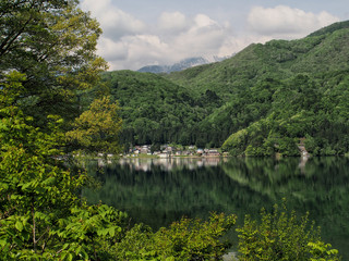 Fototapeta premium 青木湖