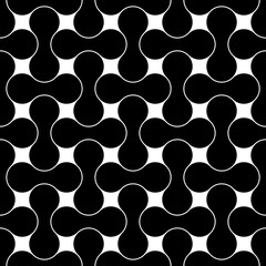 Vector modern abstract geometry pattern. black and white seamless geometric background . subtle pillow and bed sheet design. creative art deco. hipster fashion print