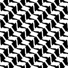 Abstract geometric black and white graphic design memphis style pattern