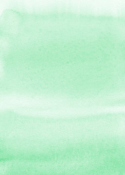 Mint watercolor background