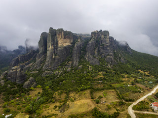 Meteora phenomenon in Greece