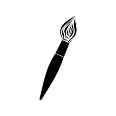 paint brush icon image vector illustration design 