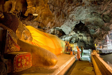 Temple in a cave, Khao Luang
