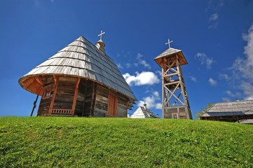 Ethno willage built by Mr. Emir Kusturica