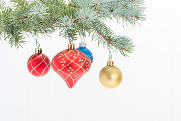 Decorated Spruce Bough