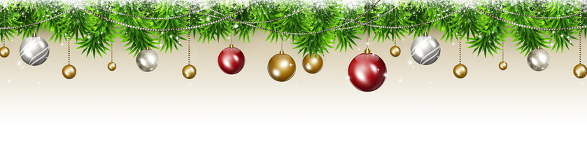Wide Xmas Banner