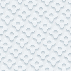 White perforated paper.