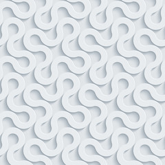 White perforated paper.