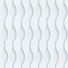 Printed roller blinds 3D Light gray seamless background. Neutral tileable vector pattern.