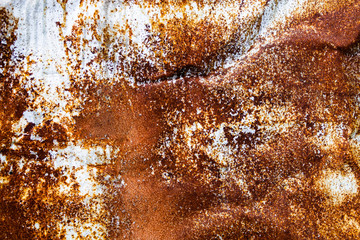 Rusty metal surface