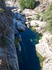 Albertacce, old stone bridge