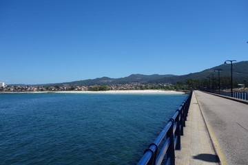 Obraz premium Samil beach,Vigo,Spain