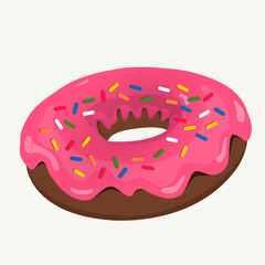 cartoon donut
