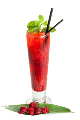 Raspberry cocktail