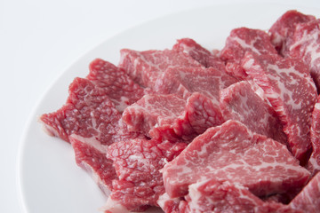 Obraz premium 牛肉 焼肉用