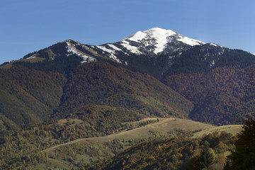 Mountain Strimba, Carpathians