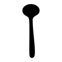 spoon kitchen utensil icon image vector illustration design 