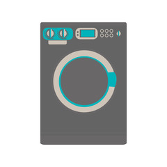 washing machine icon image vector illustration design 