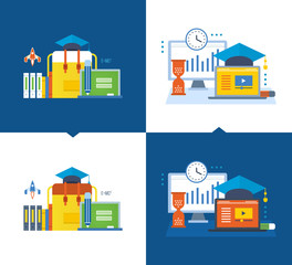 Education, distance learning, planning, communication, training videos, back to school.