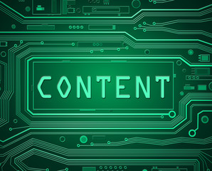 Computer content concept. © creative soul
