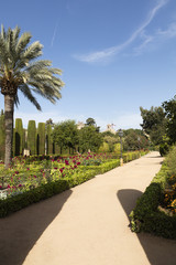 Obraz premium Córdoba, Alcazar de los Reyes Católicos, (Burcht van de Kathol