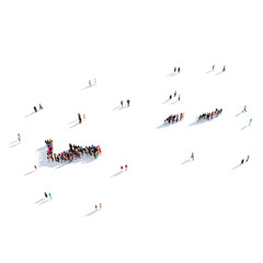 people group shape map Cayman Islands