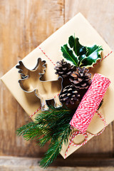 decoration of Christmas gifts