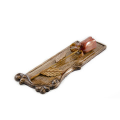 Декоративная роза из дерева © klyuchinskaya