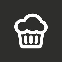 Cake - vector icon.