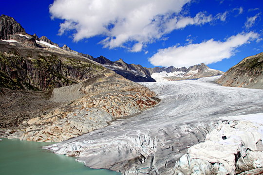 Glaciar del Ródano