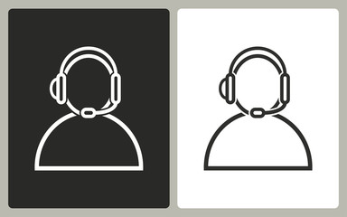 Assistance - vector icon.