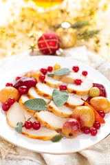 Chicken breast for holidays.