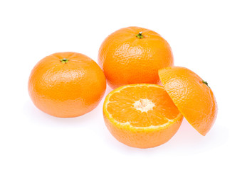 orange isolated on white background