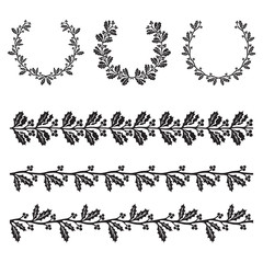 Christmas holly decorations - 125018388