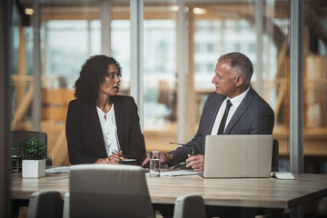 Talking strategy inside the boardroom