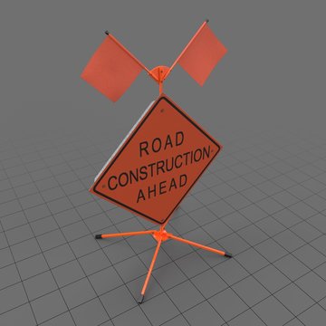 Construction Work Sign 2