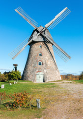 Fototapeta na wymiar Old windmill, Europe