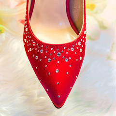Shoes in red