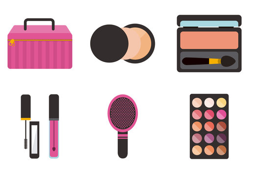 16 Makeup and Accessories Icons