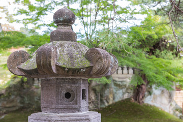 Stone lantern of Japan