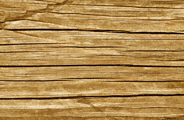 Obraz premium Weathered orange toned wooden board texture
