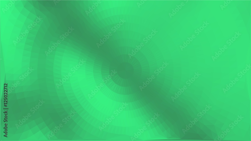 Poster green light triangle circle abstract background